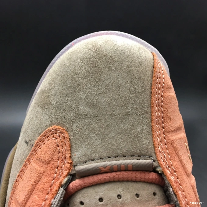 Cheap TBkick 13 x Sepia AT3102-200 Air Stone Jordan CLOT Canteen-Terra Low Blush 0820